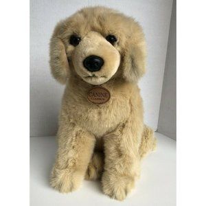 Canine Classics 17” Golden Retriever Dog Realistic Stuffed Animal Peepah Pals